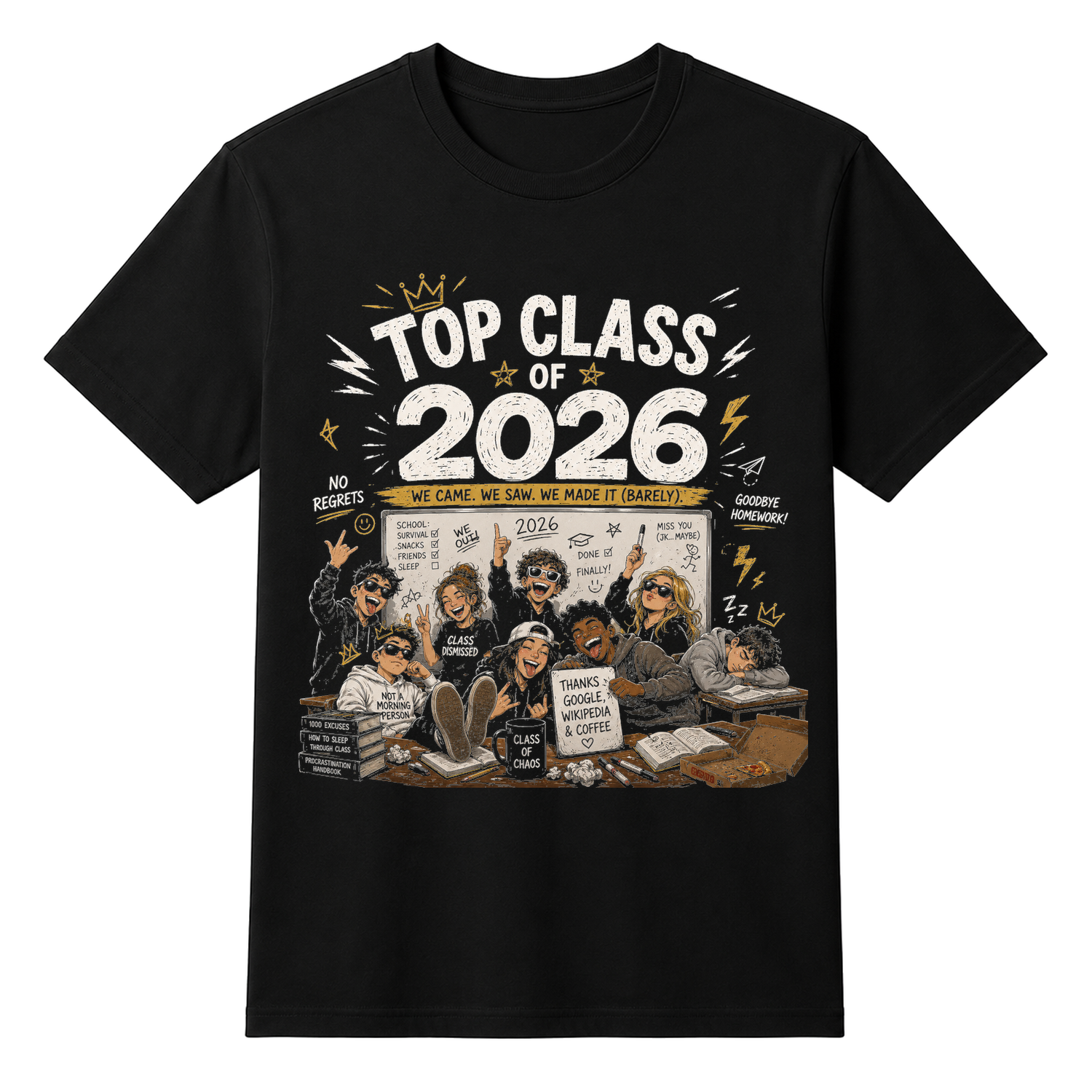 Top Teacher Class of 2026 Appreciation Unisex T-shirt — tshirt front