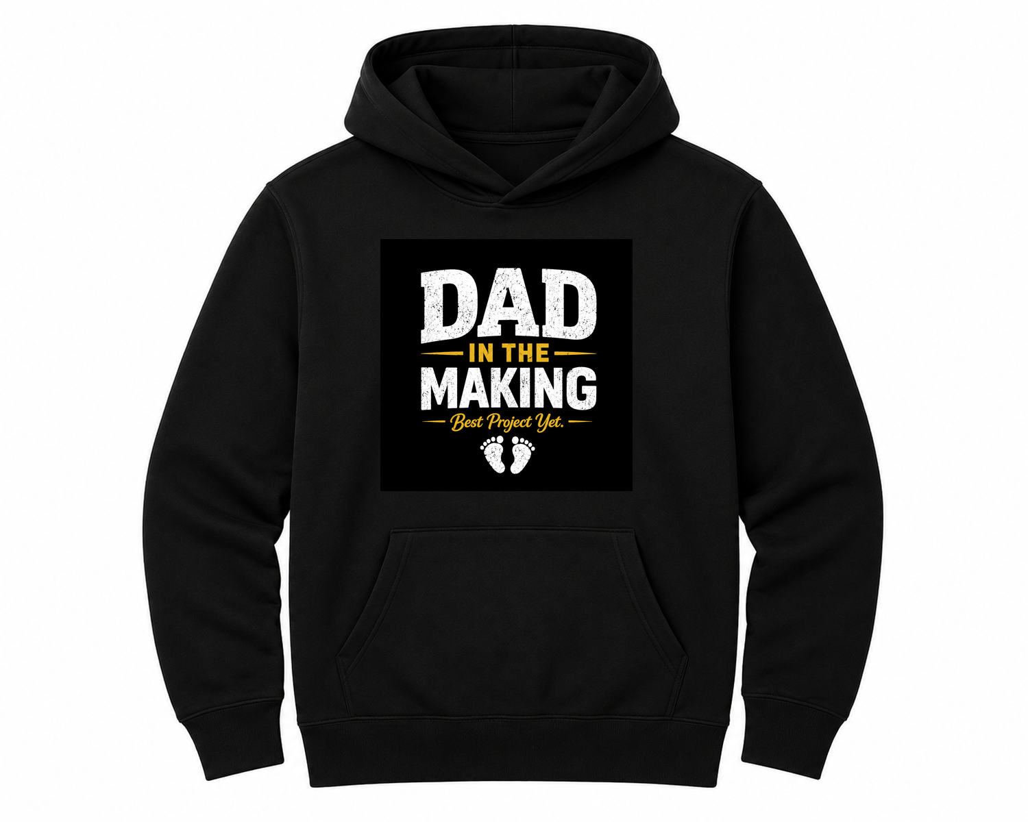 Daddy in the Making Unisex Hoodie — hoodie front
