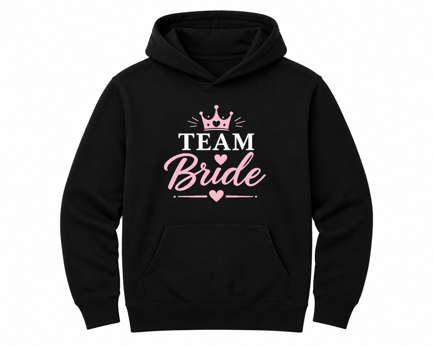 Team Bride Celebration Unisex Hoodie — hoodie front