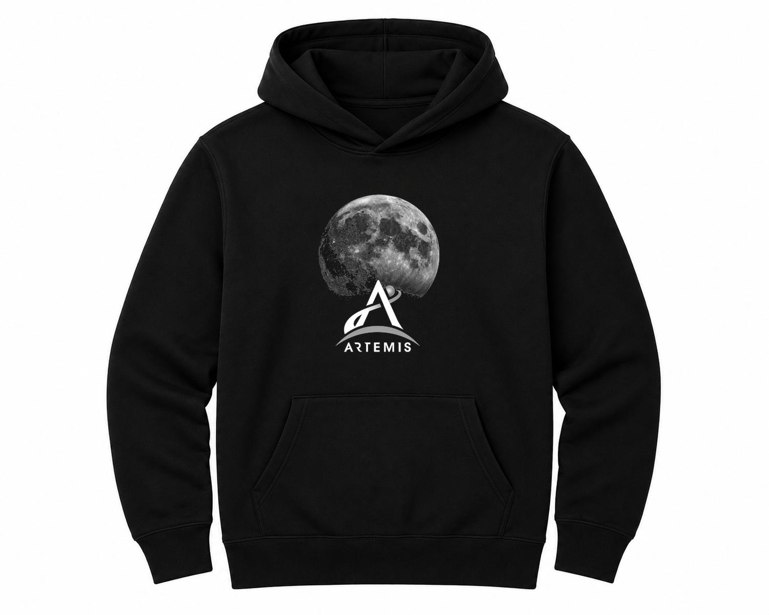 Mystical Artemis Moon Unisex Hoodie — hoodie front