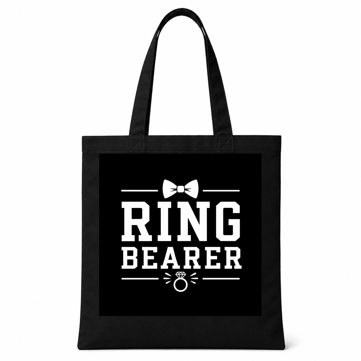 Ring Bearer Tote Bag — tote front