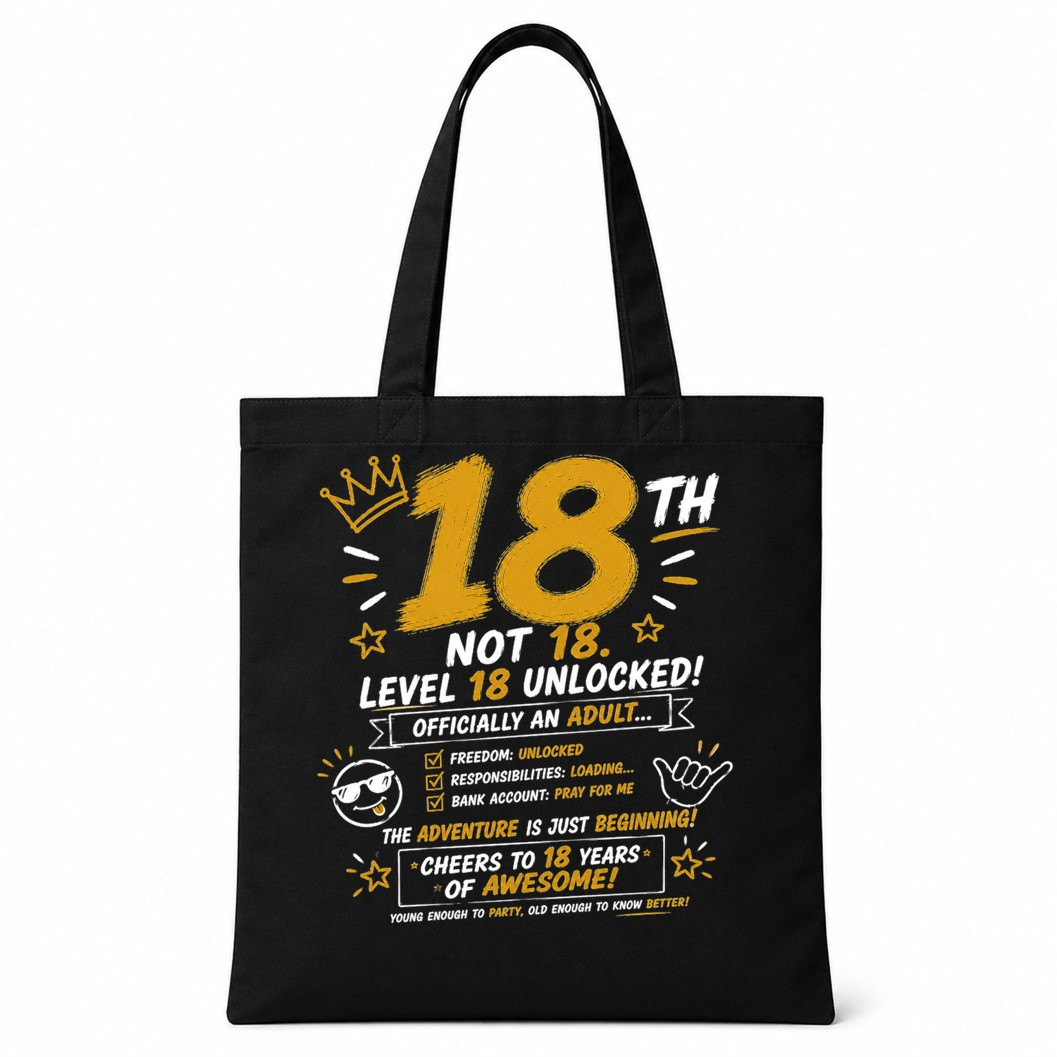 18th Birthday Celebration Tote Bag