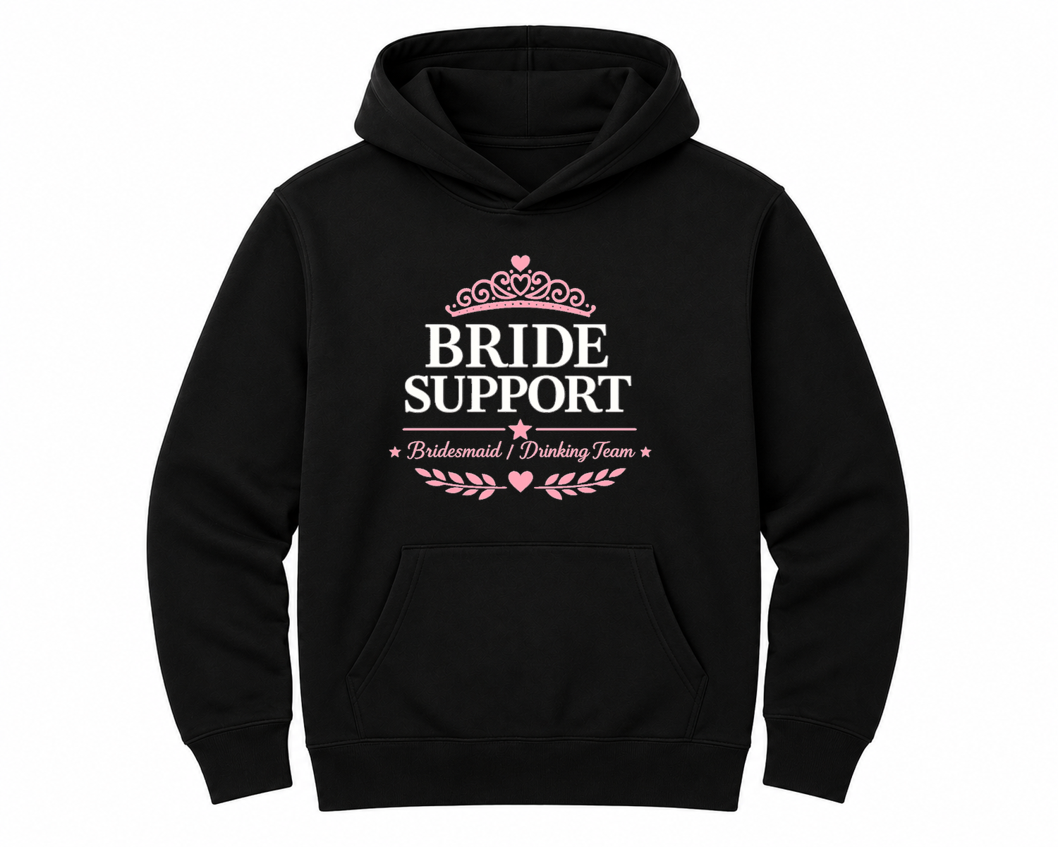Bride Support Squad Unisex Hoodie — hoodie front