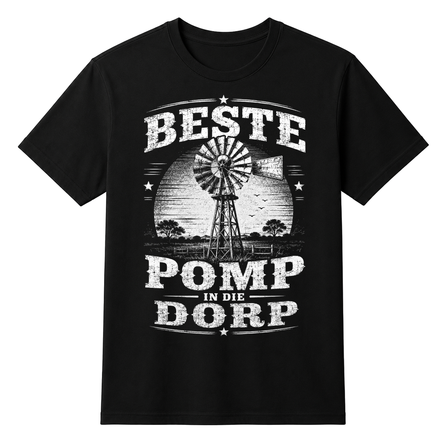 Beste Pomp In Die Dorp Proud SA Saying Unisex T-shirt — tshirt front