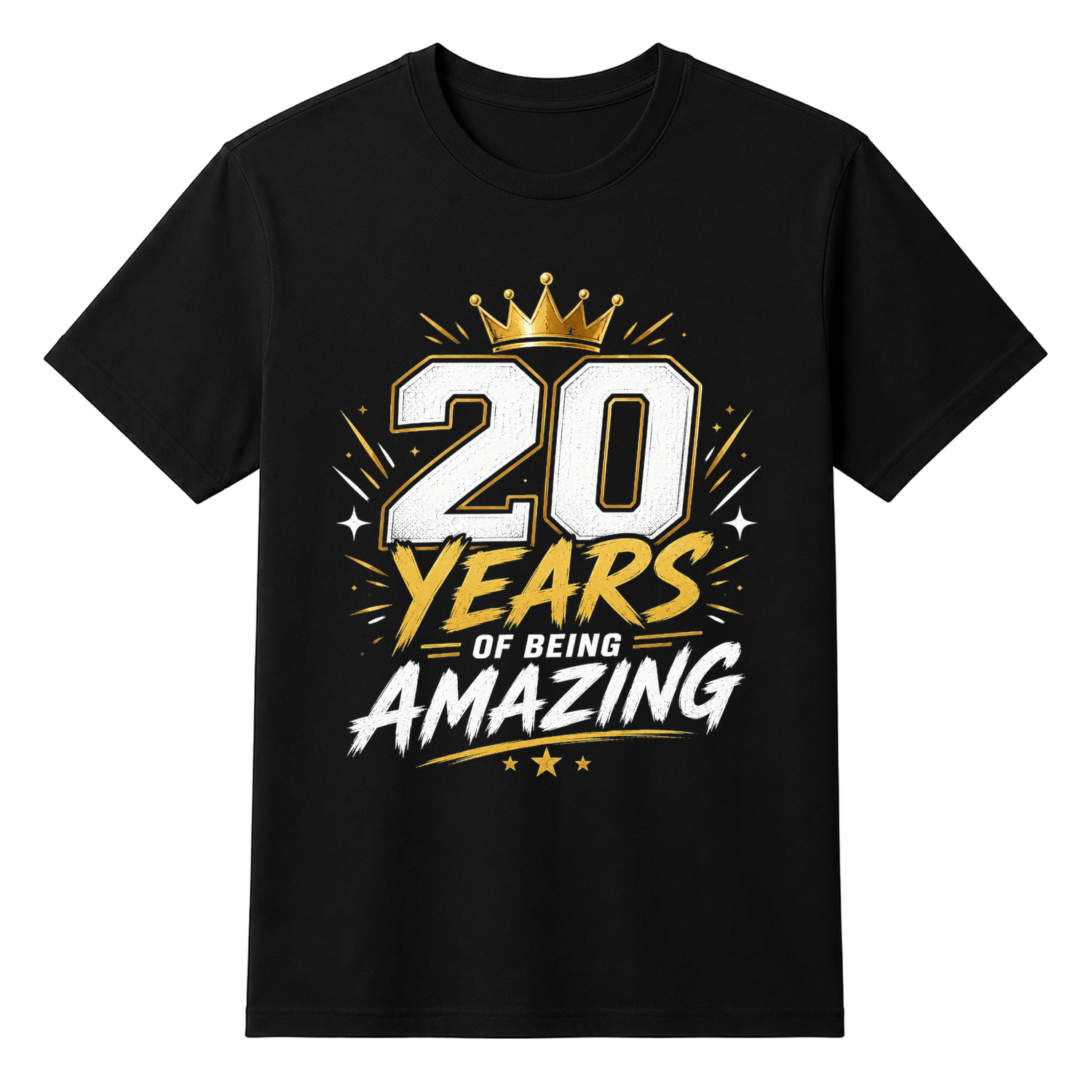 Amazing 20 Years Birthday Milestone Unisex T-shirt