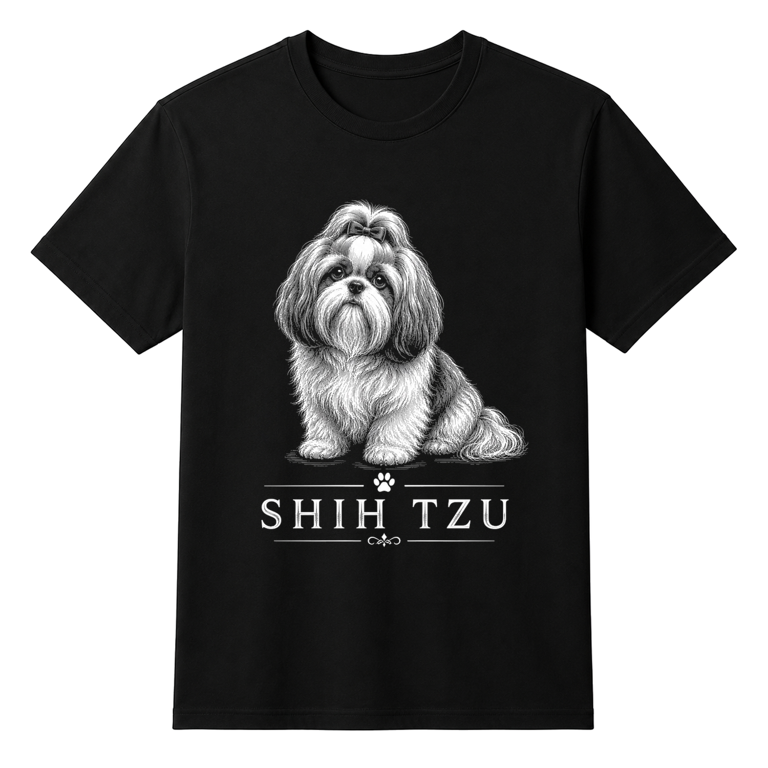 Adorable Shih Tzu Love Unisex T-shirt