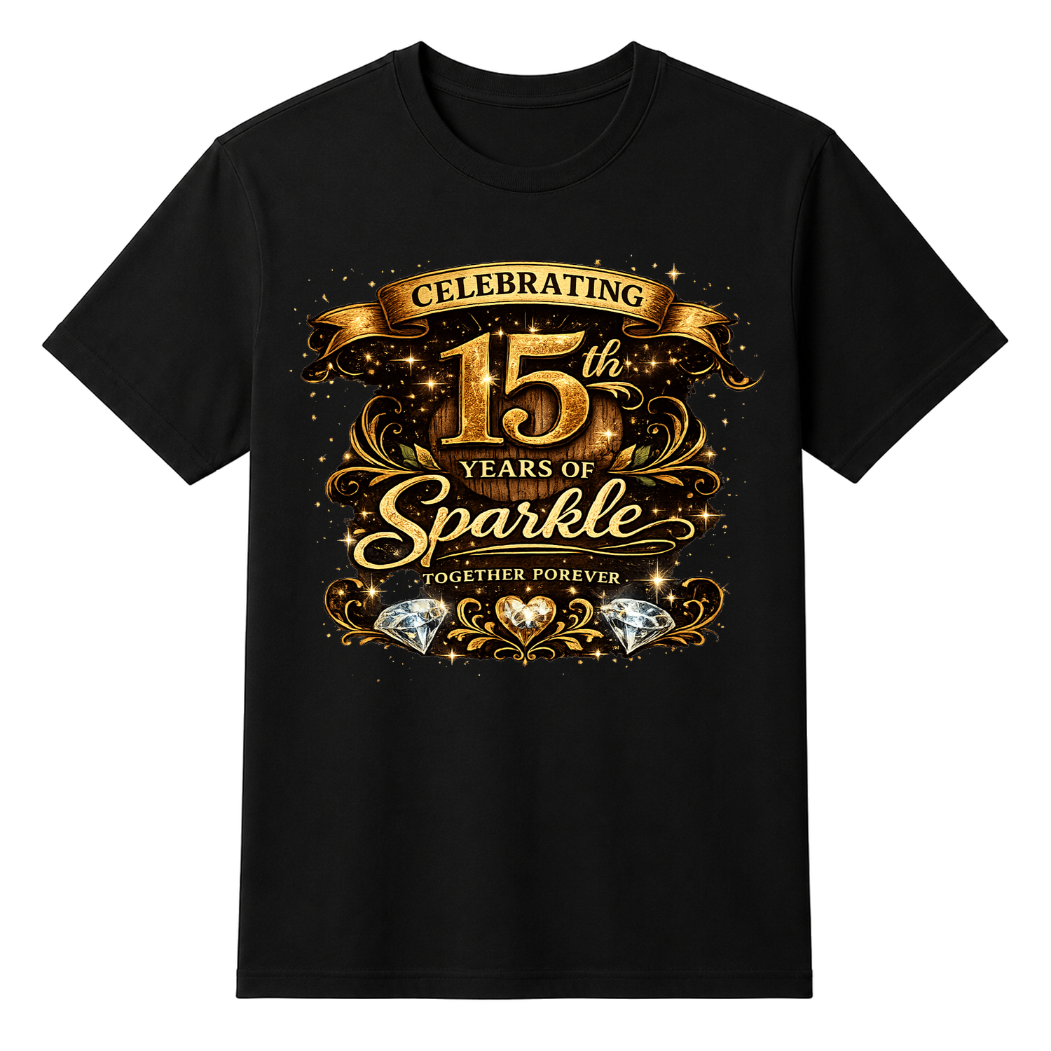 15 Years Anniversary Celebration Unisex T-shirt