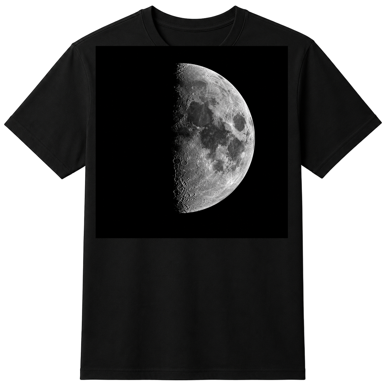 Mystical Halfmoon Unisex T-shirt — flat shirt