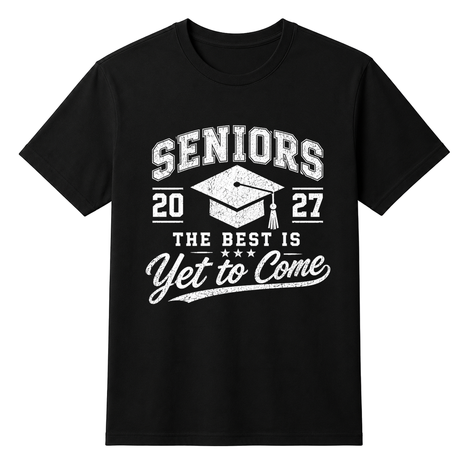 Seniors Matrix 2027 – Best Is To Come Unisex T-shirt — tshirt front