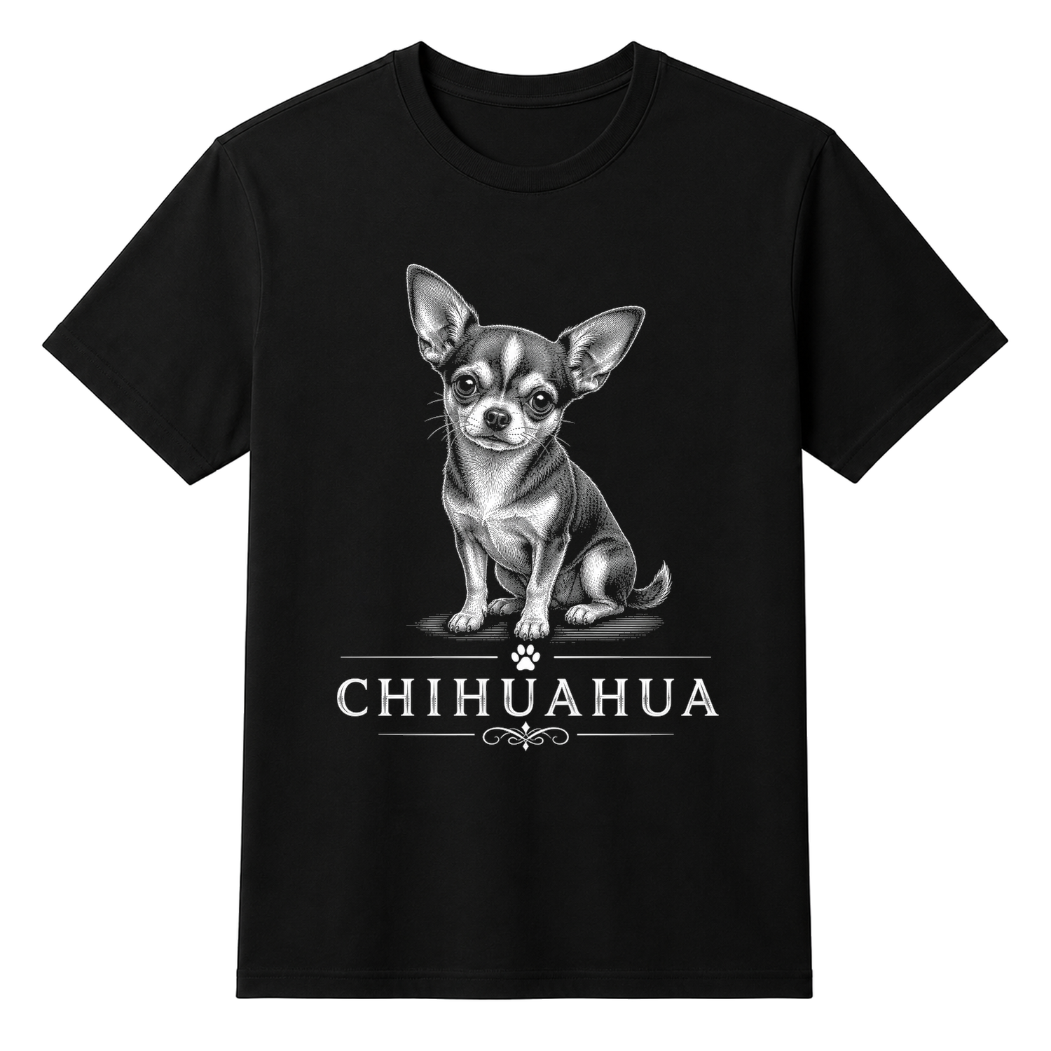 Cute Chihuahua Dog Lover Unisex T-shirt — tshirt front
