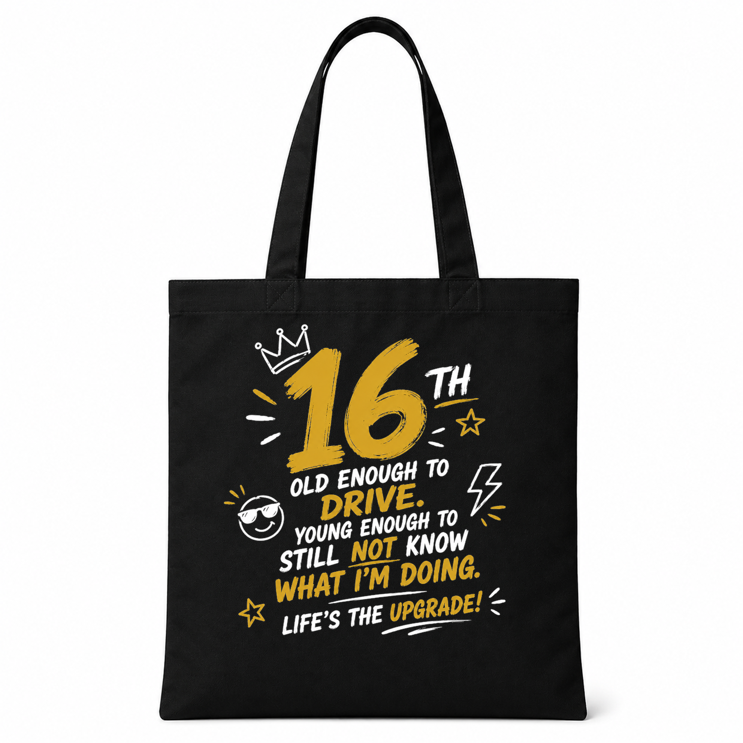 Sweet 16th Birthday Celebration Tote Bag — tote front