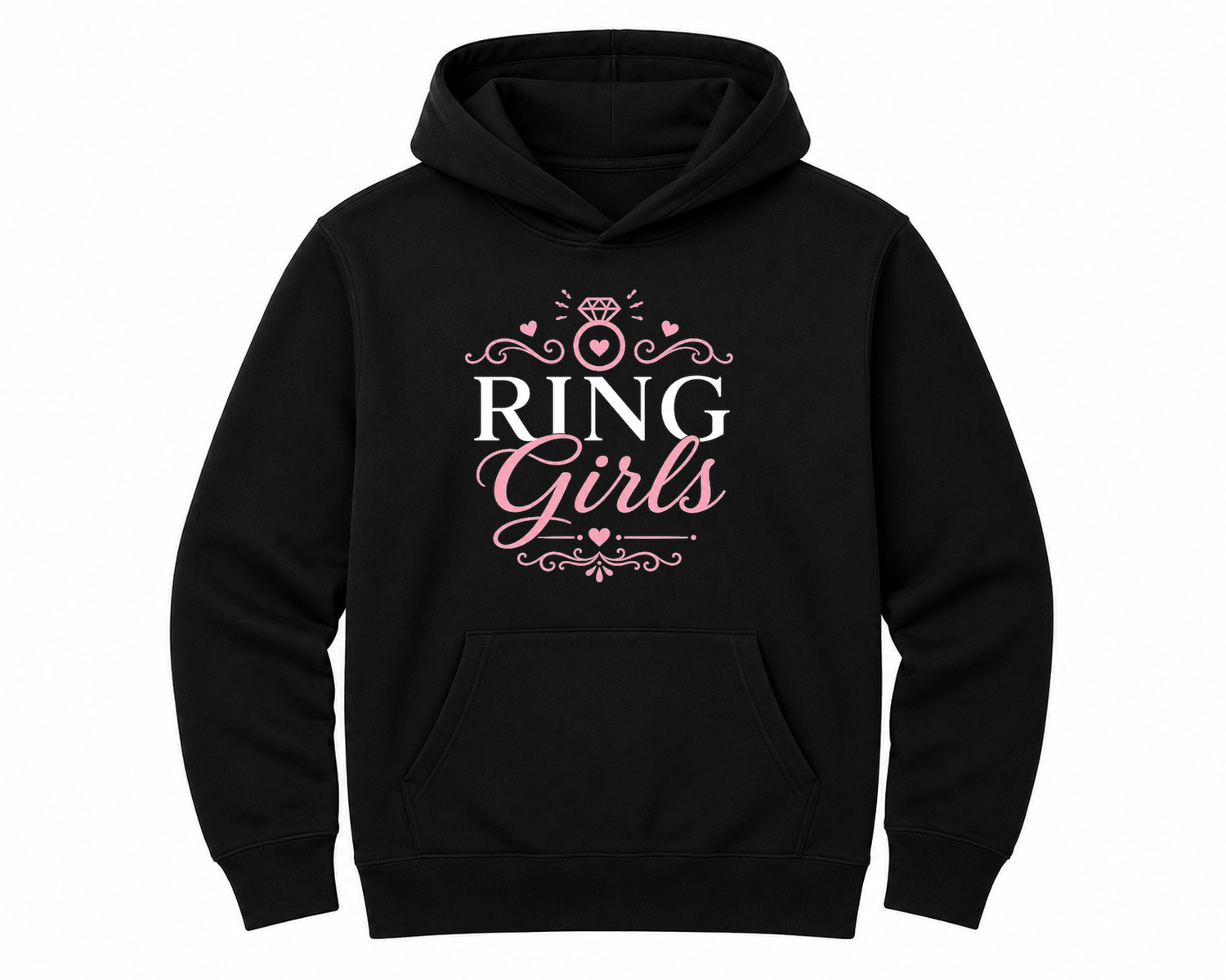 Ring Girls Boxing Unisex Hoodie — hoodie front