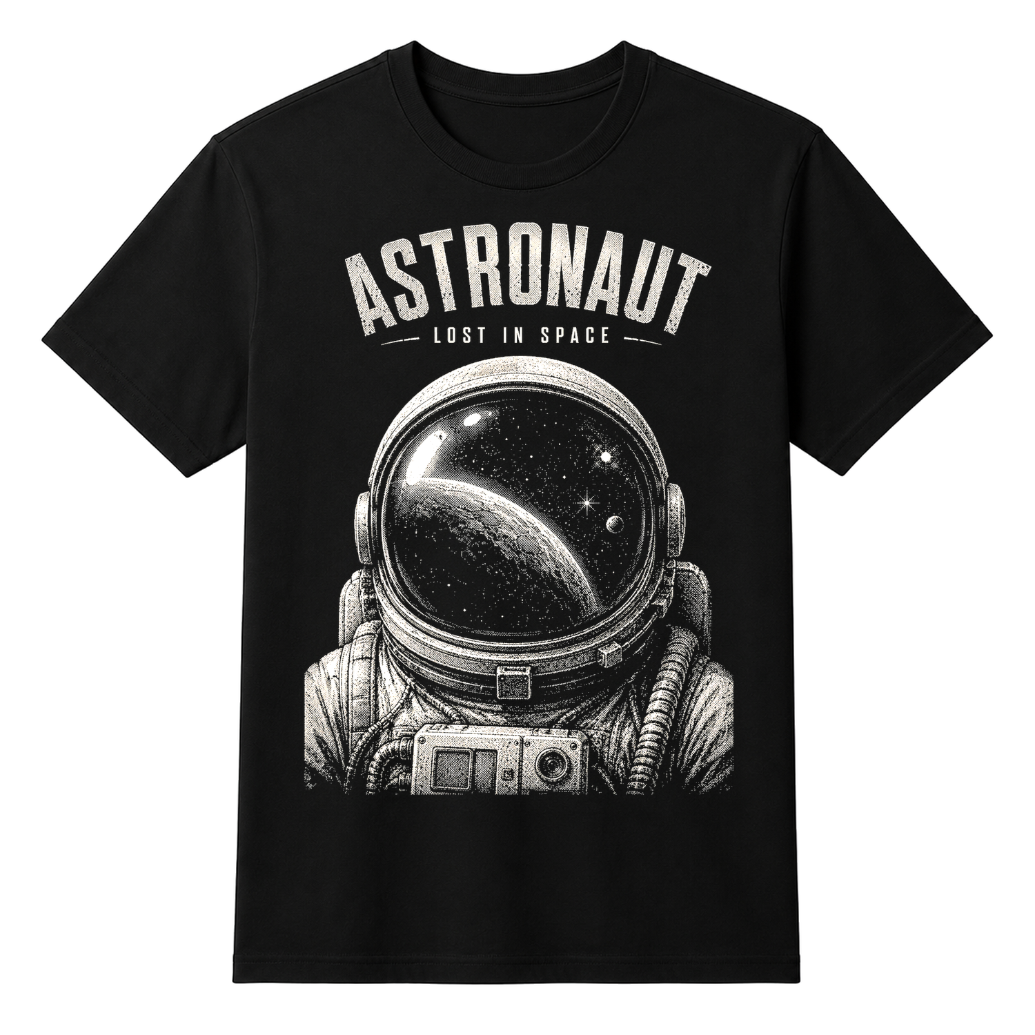 Astronaut Lost in Space Unisex T-shirt