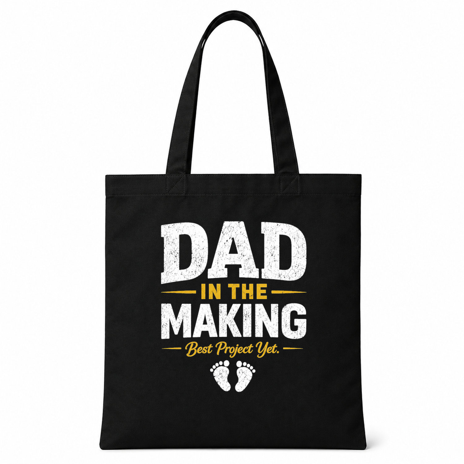Daddy in the making Tote Bag — tote front
