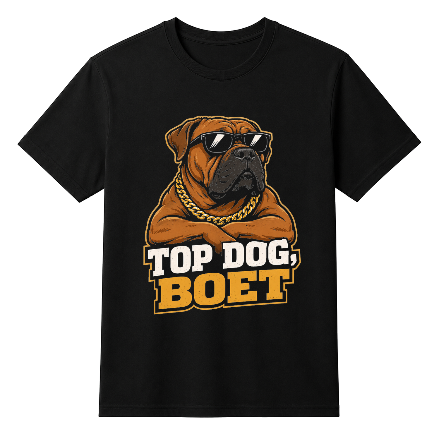 Top Dog Booet Boerbull Unisex T-shirt — tshirt front