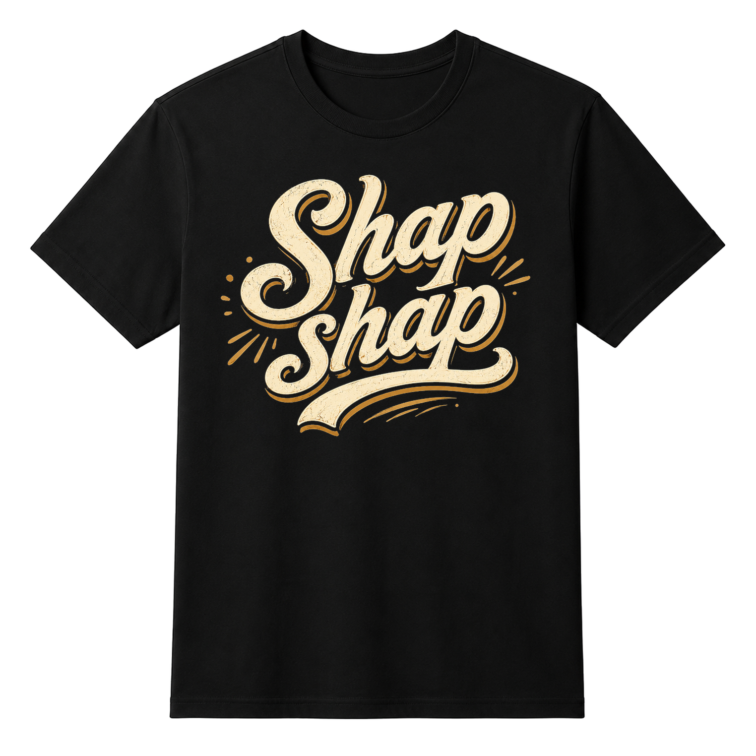 Shap Shap South African Slang Design Unisex T-shirt — tshirt front
