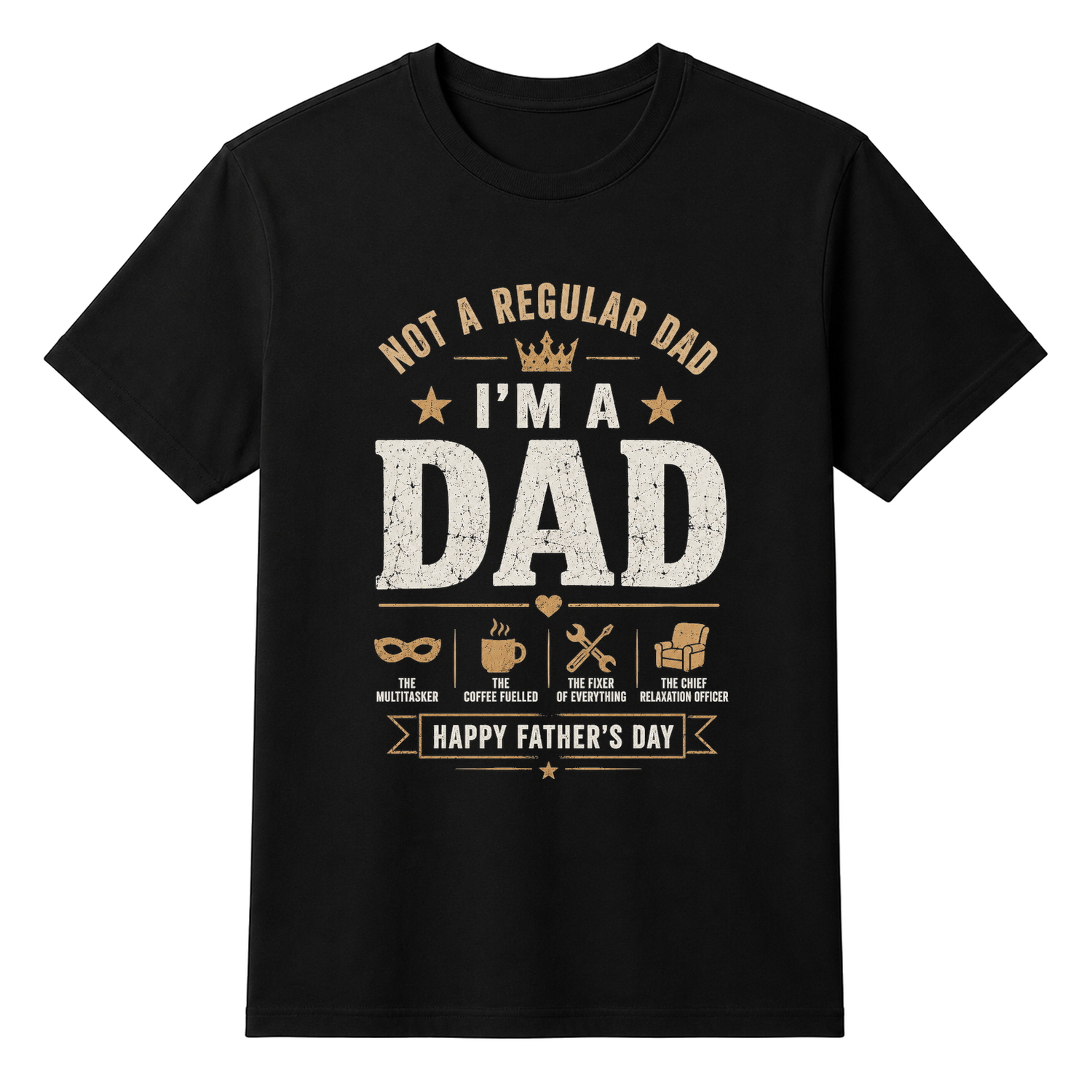 Not a Regular Dad - Father's Day Unisex T-shirt — tshirt front