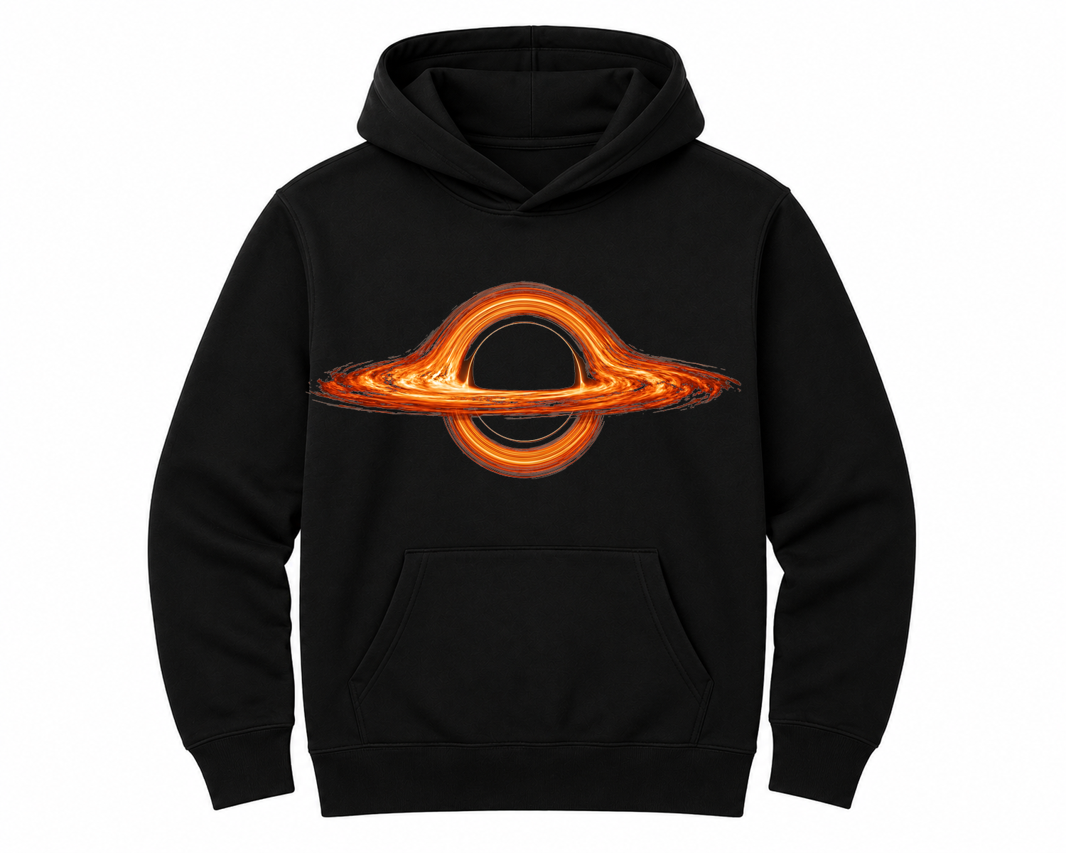 Space Orbit Lines Astronomy Design Unisex Hoodie — hoodie front