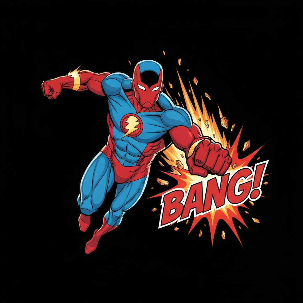 Pop Culture, black background