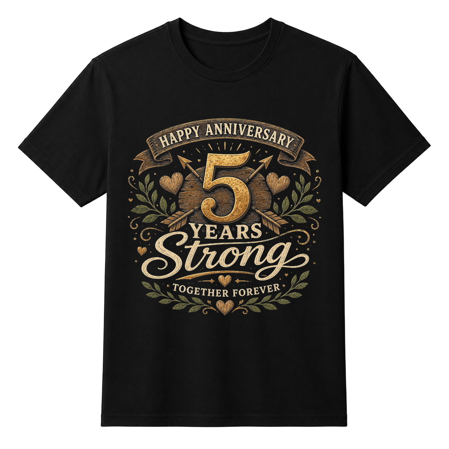 5-Year Anniversary Milestone Unisex T-shirt