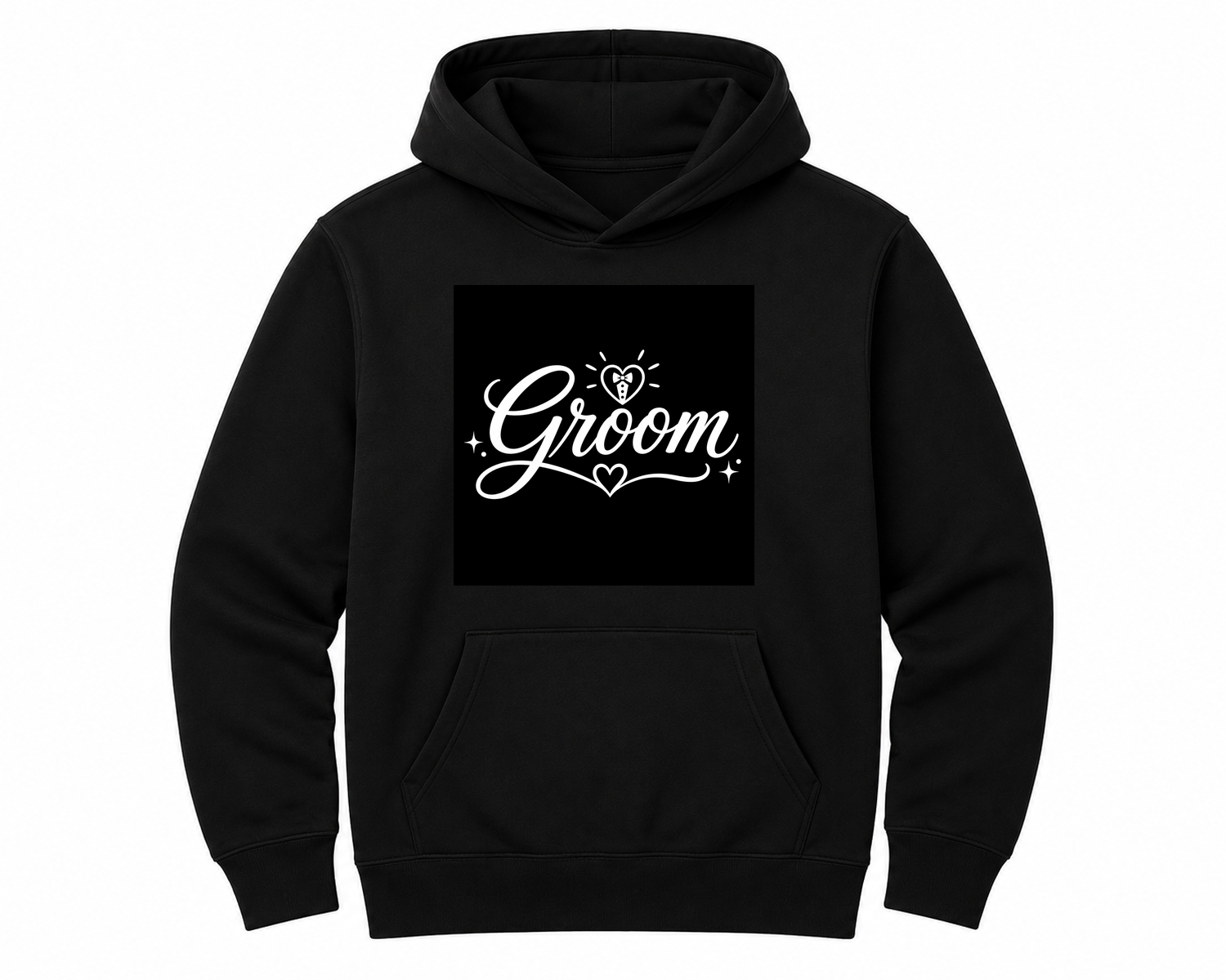 The Groom Unisex Hoodie — hoodie front