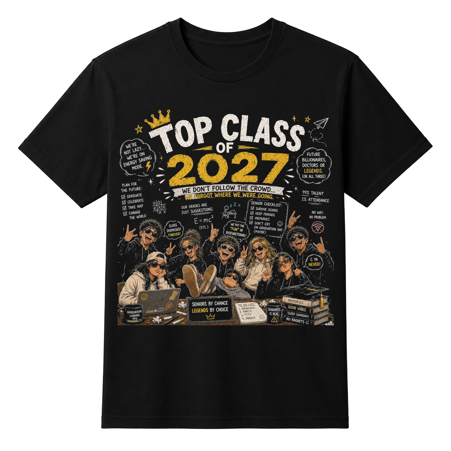Top Teacher Class 2027 — tshirt front