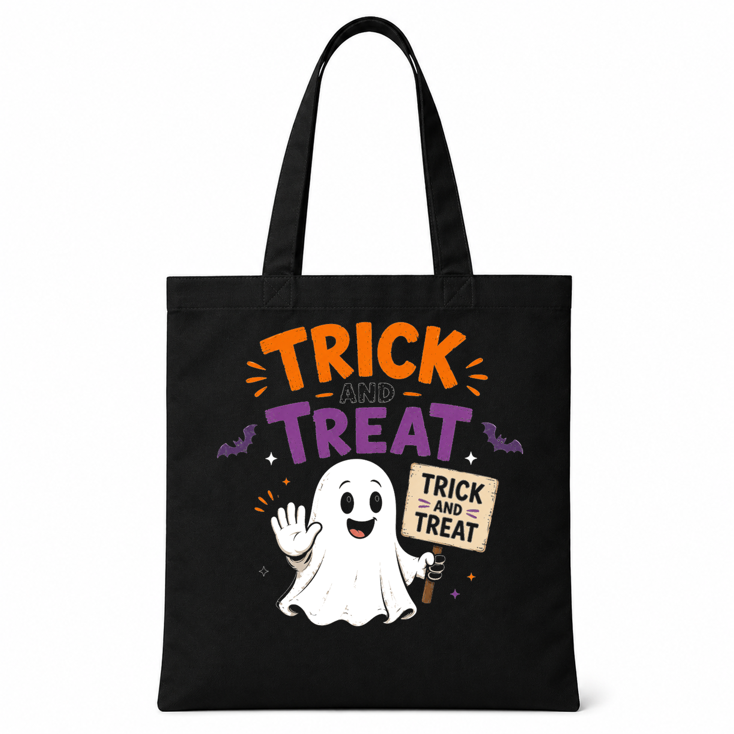 Trick And Treat Tote Bag — tote front