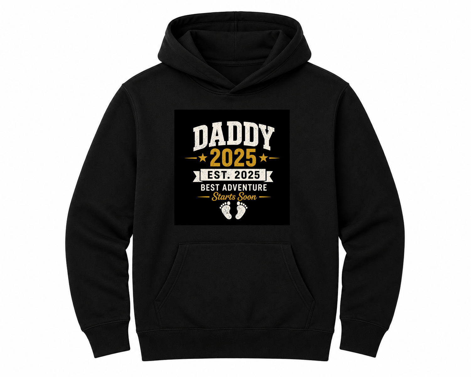 Daddy 2025 Best Adventure Dad Unisex Hoodie — hoodie front