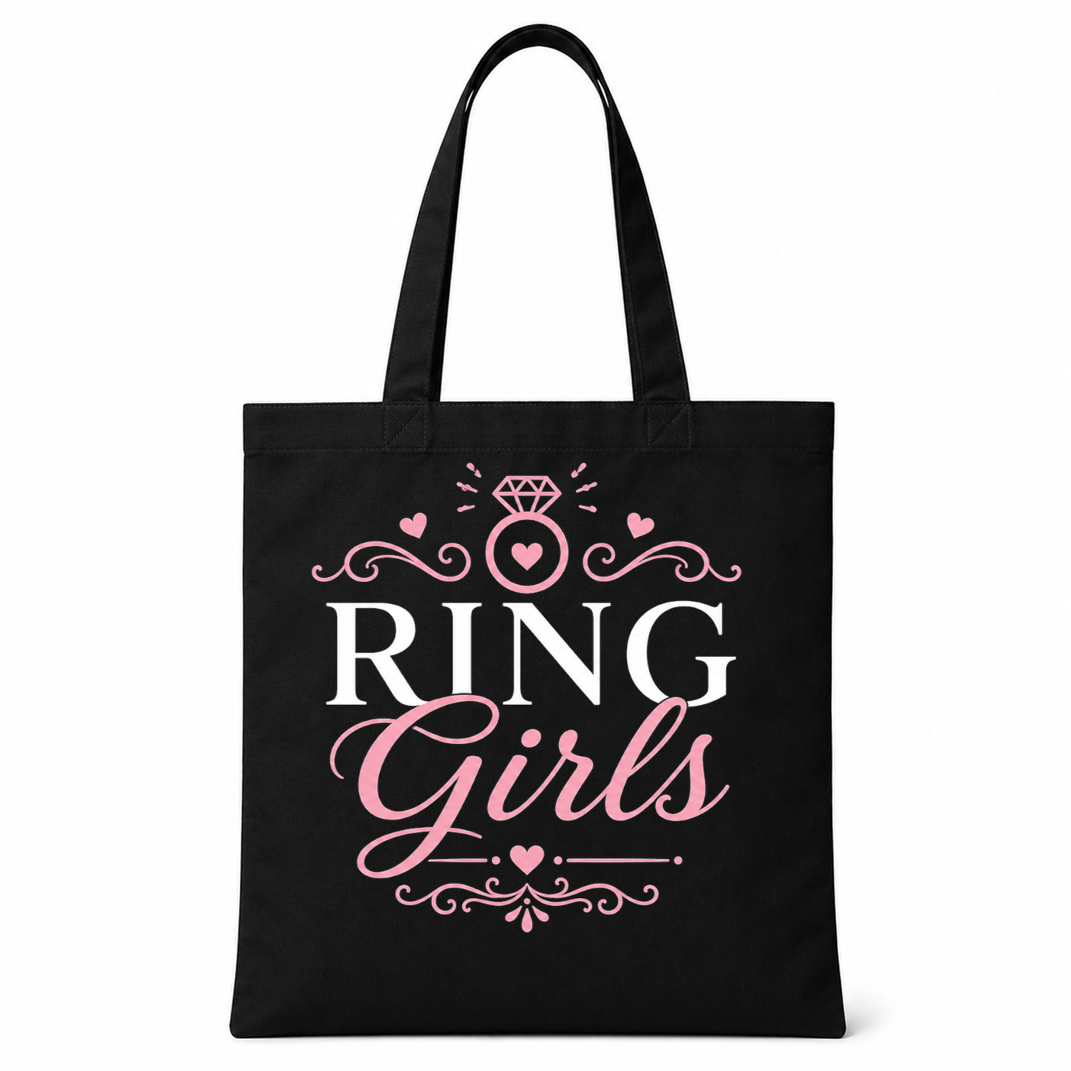 Ring Girls Boxing Fan Carryall Tote Bag — tote front