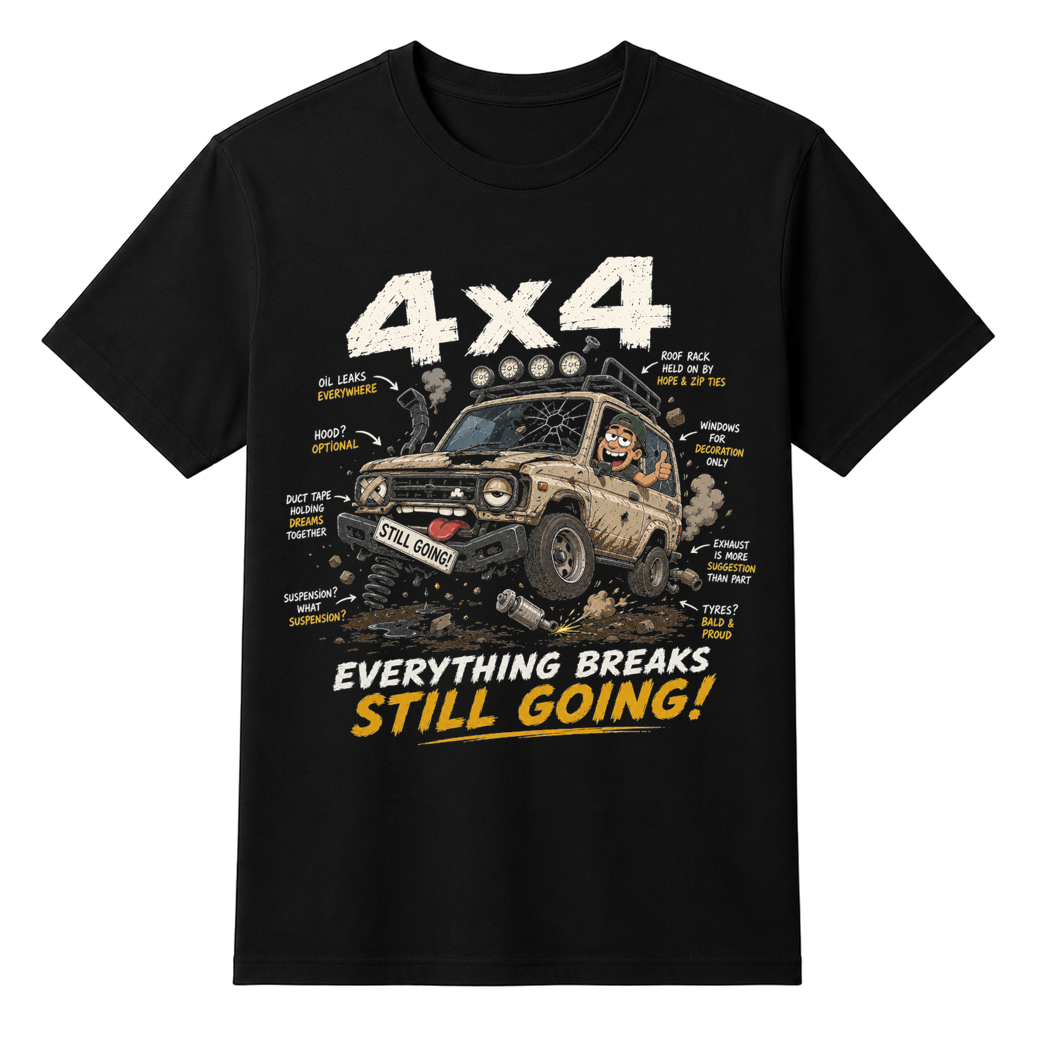 4x4 Breaks Adventure Unisex T-shirt